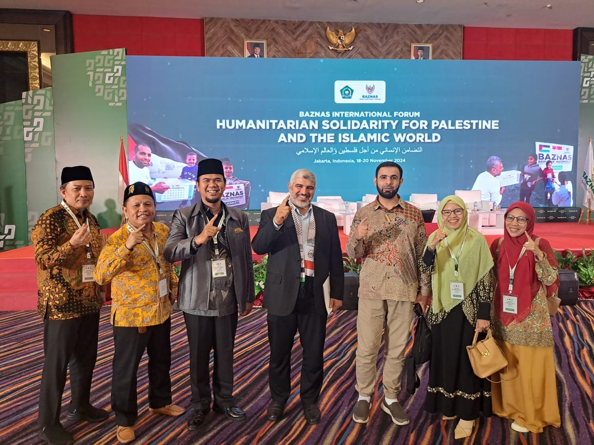 DOMPET IFFAH Menghadiri BAZNAS International Forum: Humanitarian Solidarity For Palestine and The Islamic World